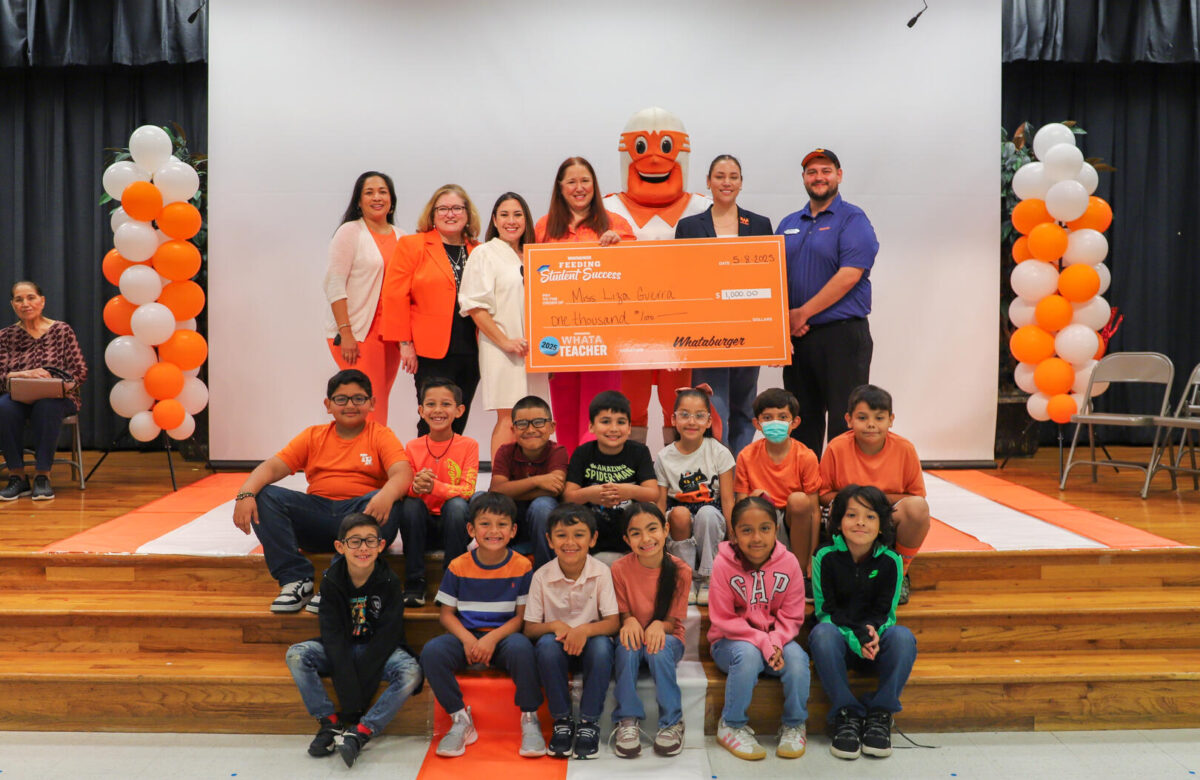 Pearson Elementary’s Liza Guerra Proves to Be ‘What a Teacher’ with Whataburger Grant