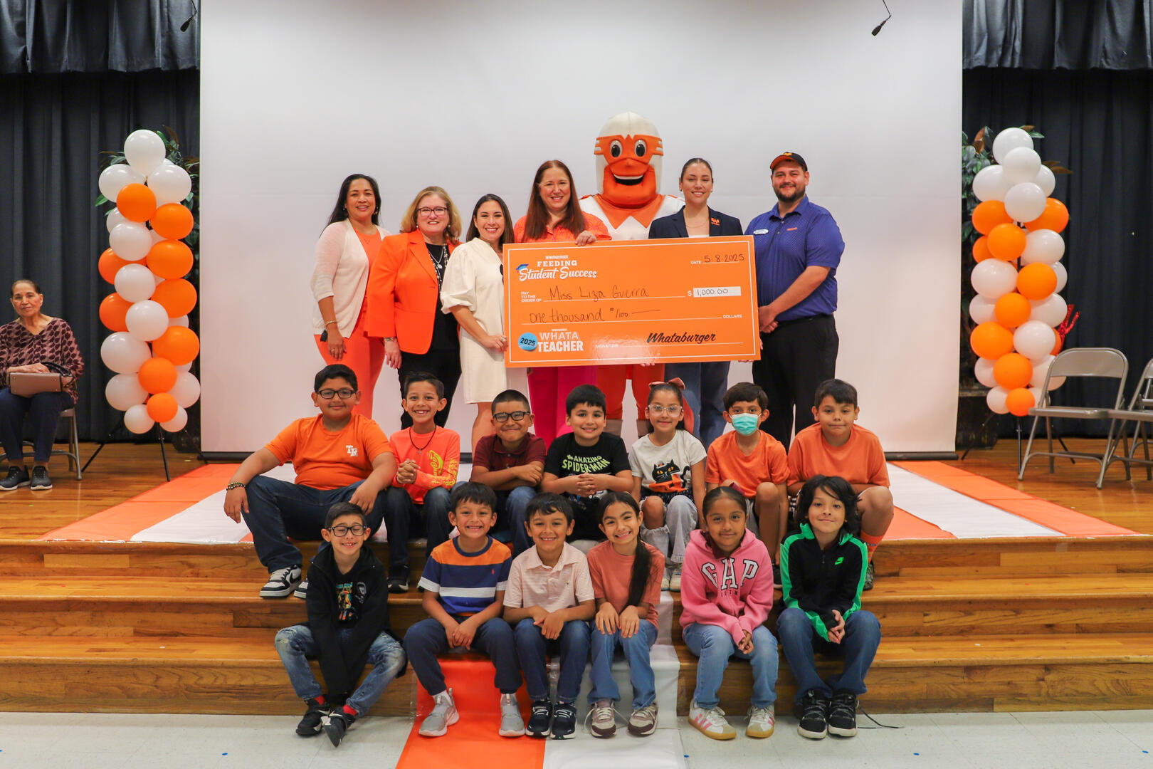 Pearson Elementary’s Liza Guerra Proves to Be ‘What a Teacher’ with Whataburger Grant