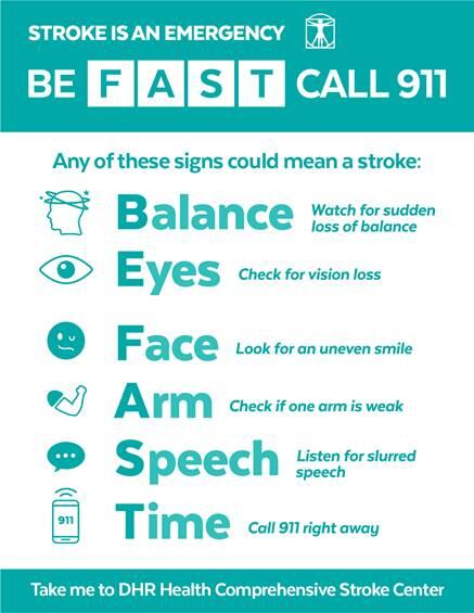 Every Second Counts: DHR Health Raises Alarm for Stroke Awareness Month