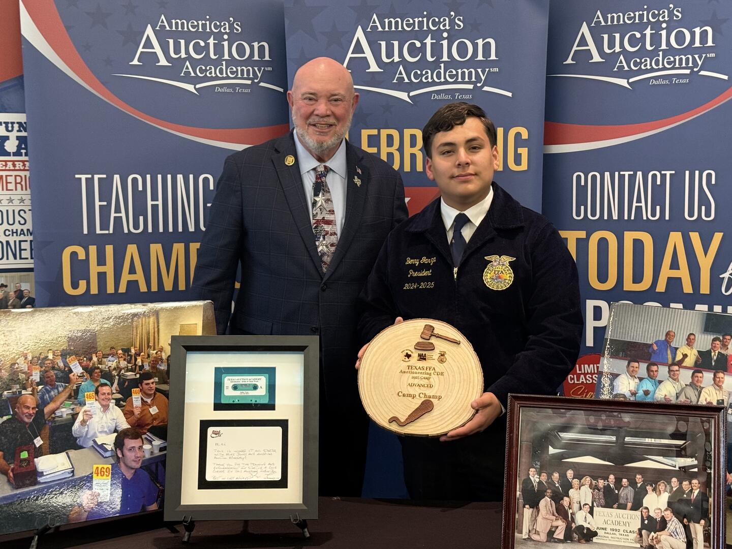 Mission High School FFA President Earns State Champion Auctioneer Title