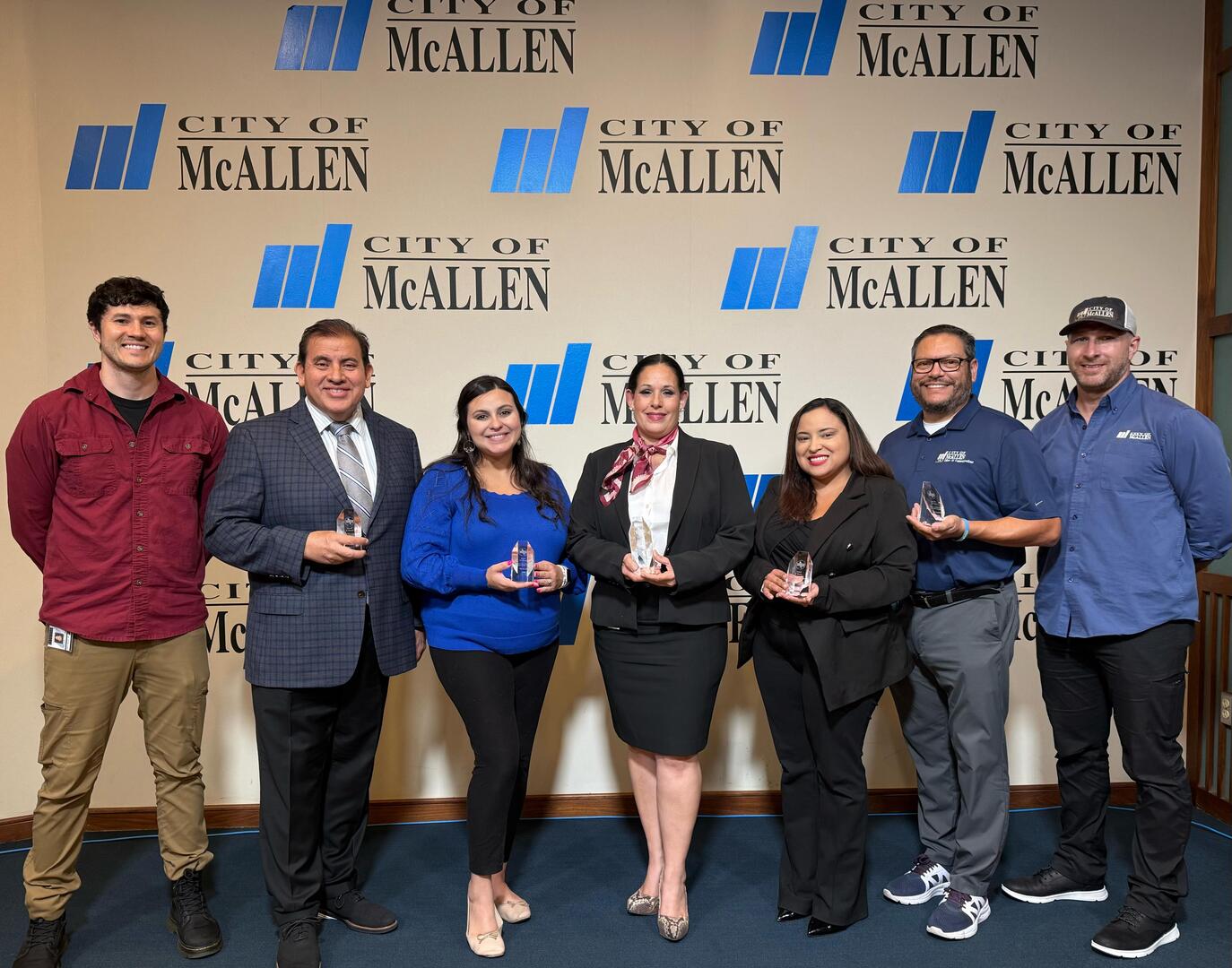 City of McAllen Office of Communications Wins at Statewide Industry Awards Ceremony