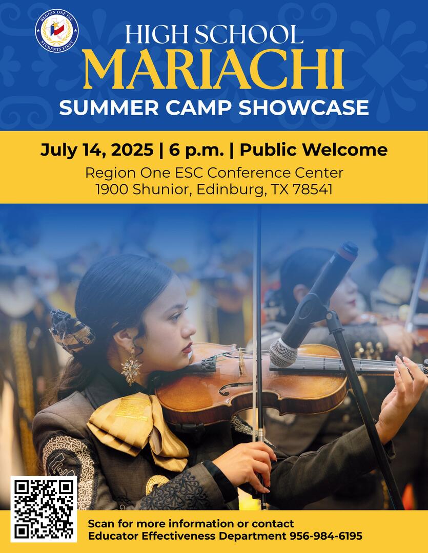 Region One ESC to Host High School Mariachi Showcase Celebrating Student Talent and the Fine Arts