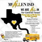 McAllen ISD fill the bus event for flood victims