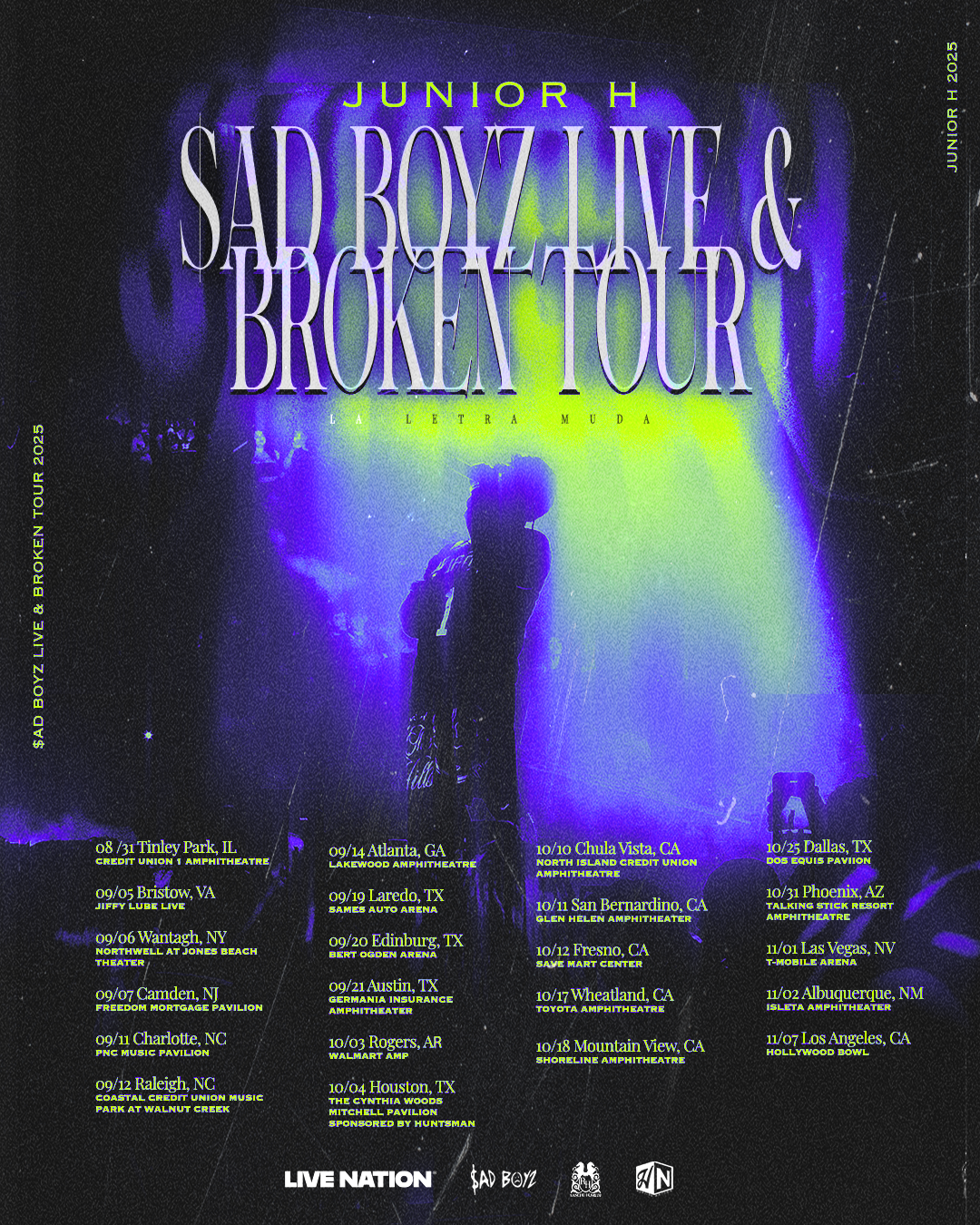 Regional Mexican Artist and Cultural Force Junior H Bringing New Tour to Five Texas Cities in the Fall