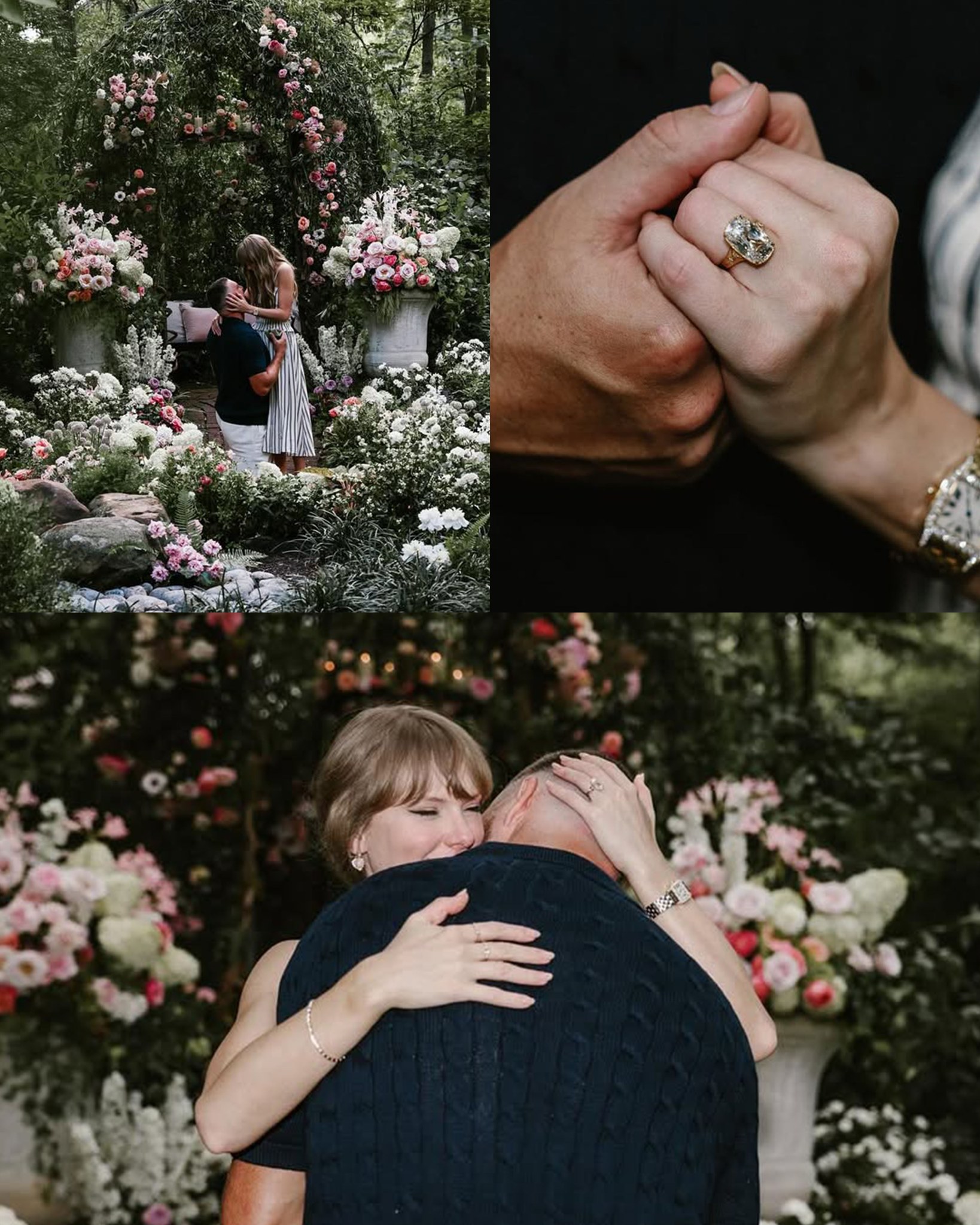 Taylor Swift and Travis Kelce announce their engagement