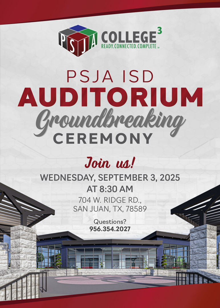 PSJA ISD to Host Groundbreaking Ceremony for Renovations of PSJA Auditorium Dome