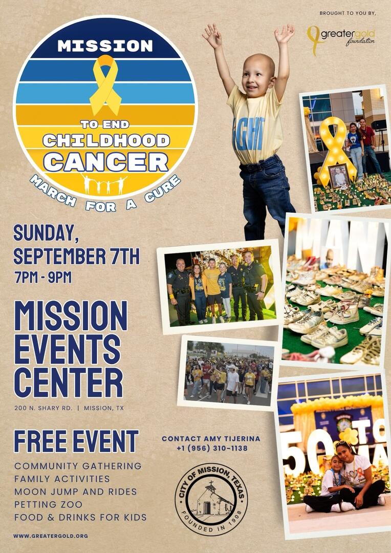 City of Mission Hosts Childhood Cancer Awareness Walk