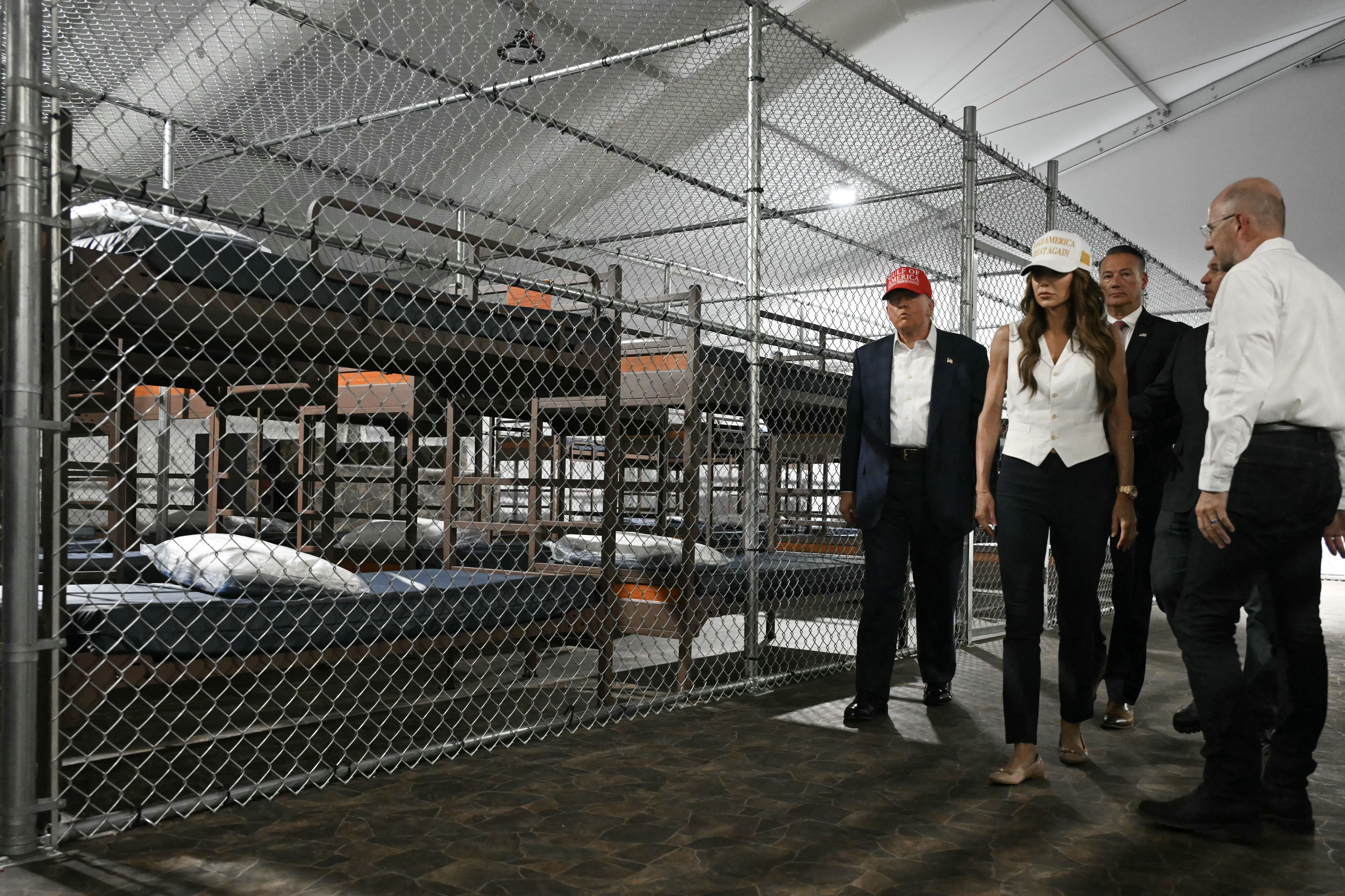 Trump’s mass deportations have one big winner: the private prison industry