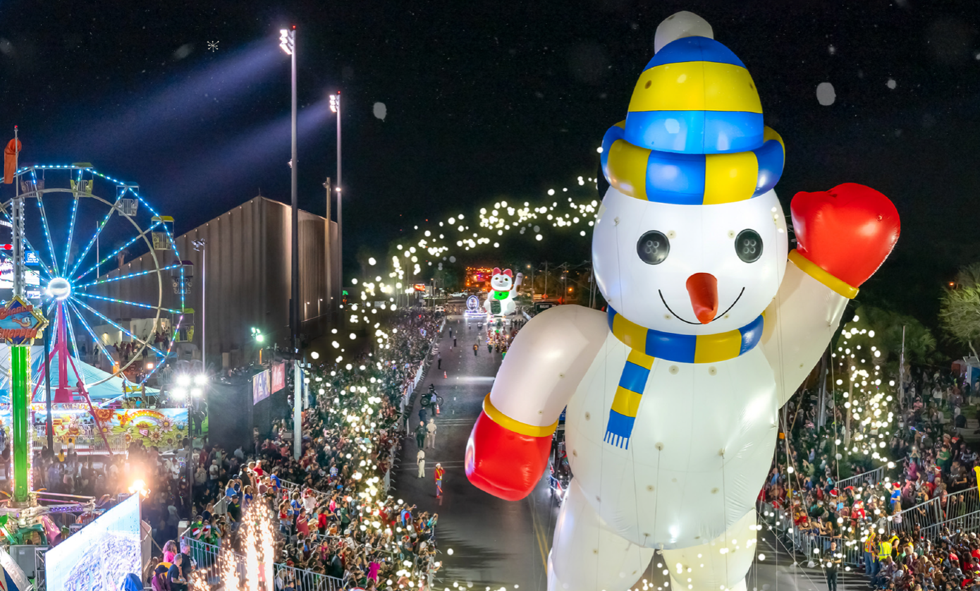 McAllen Holiday Parade Announces Dallas Cowboys Legends and SpongeBob SquarePants Balloon at Press Event