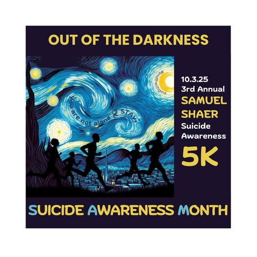 3rd Annual Samuel Shaer Suicide Awareness GLOW IN THE DARK 5K Set for October 3 at Tres Lagos