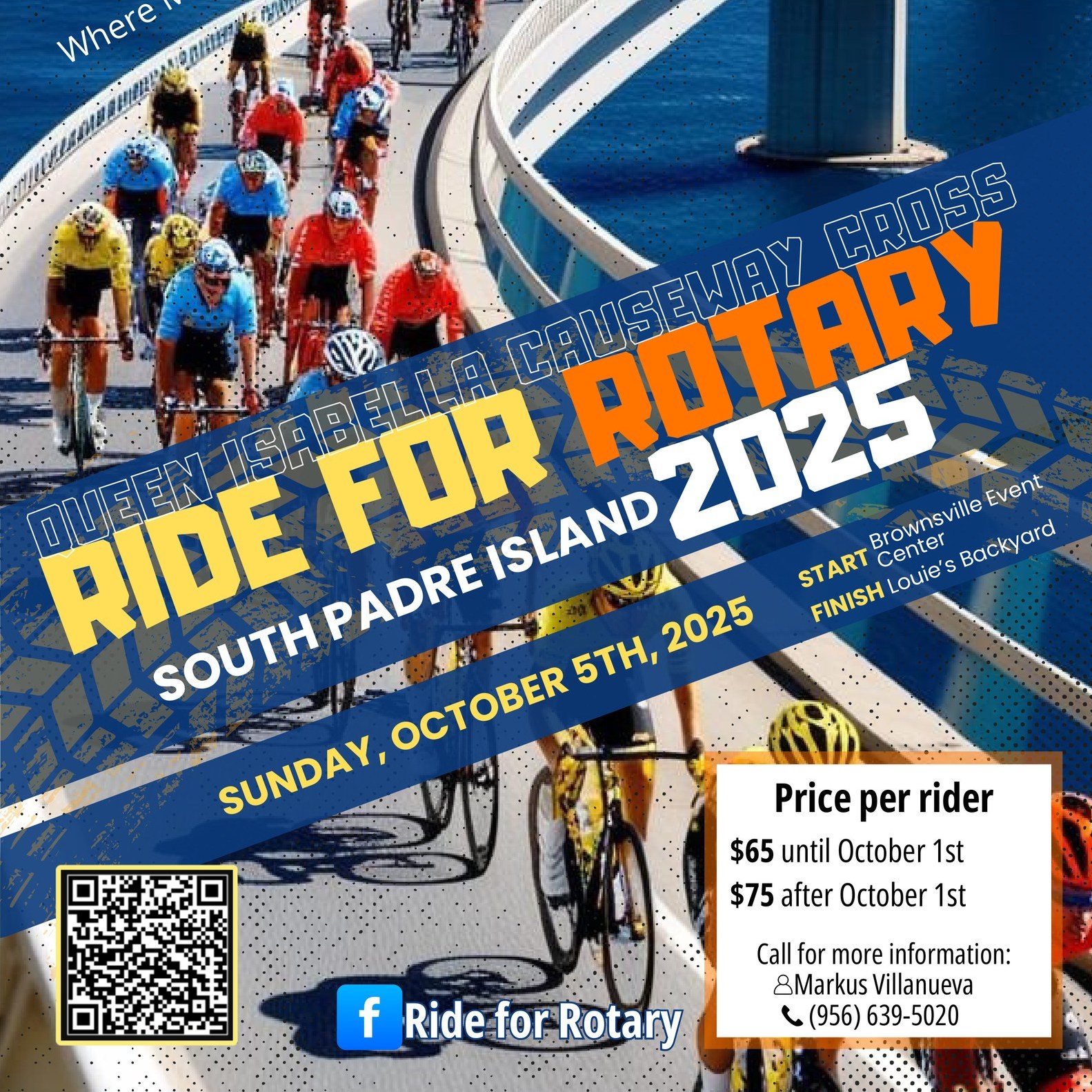 South Padre Island Ramps Up for the Ride for Rotary– Queen Isabella Causeway Cross 2025