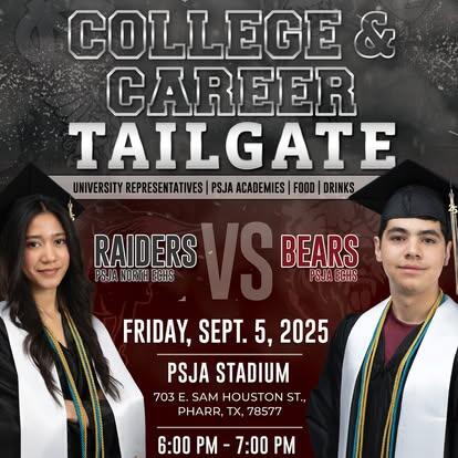 PSJA ISD to Host the 3rd Annual PSJA College & Career Tailgate at PSJA Stadium
