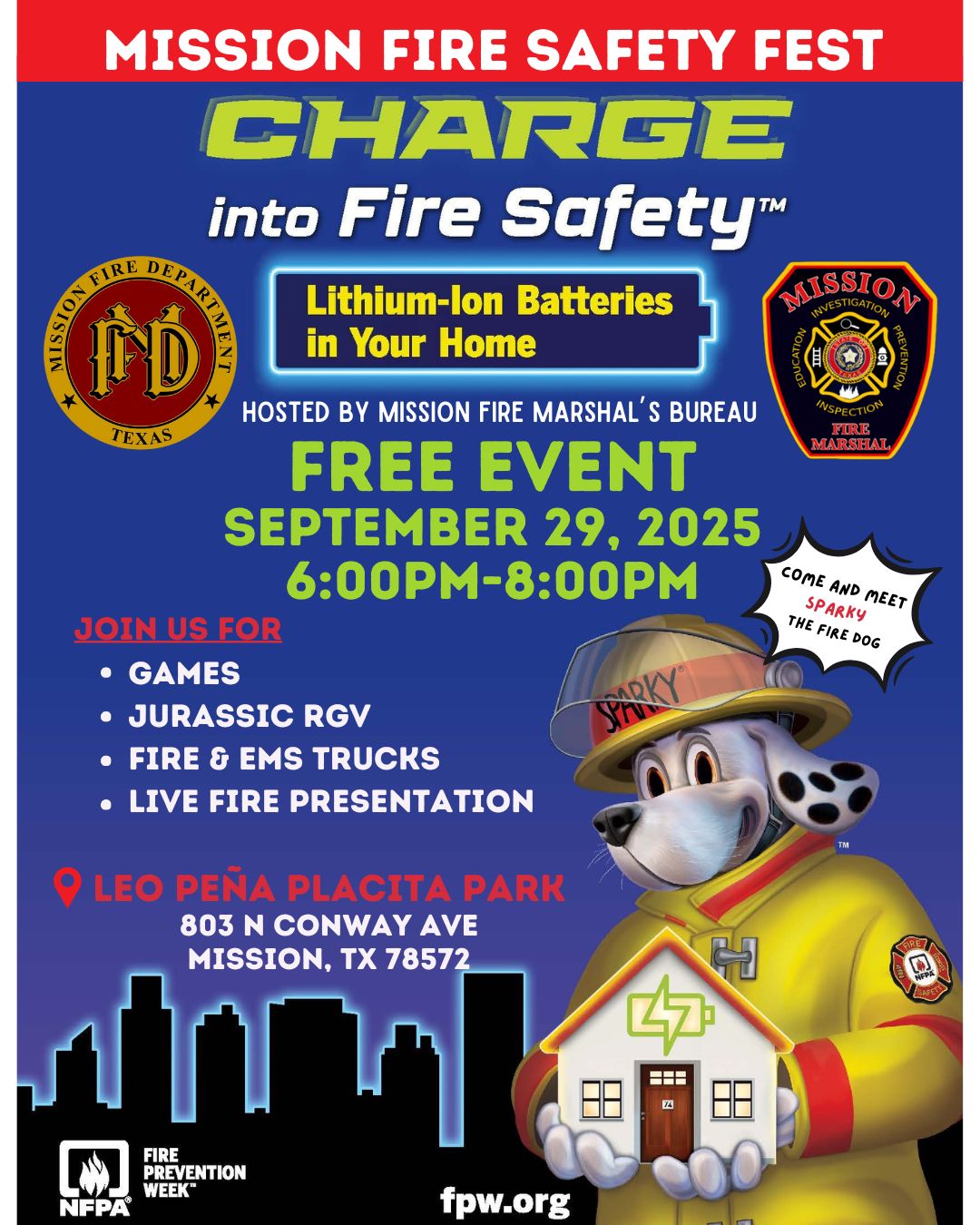 City of Mission Invites Community to Fire Safety Fest