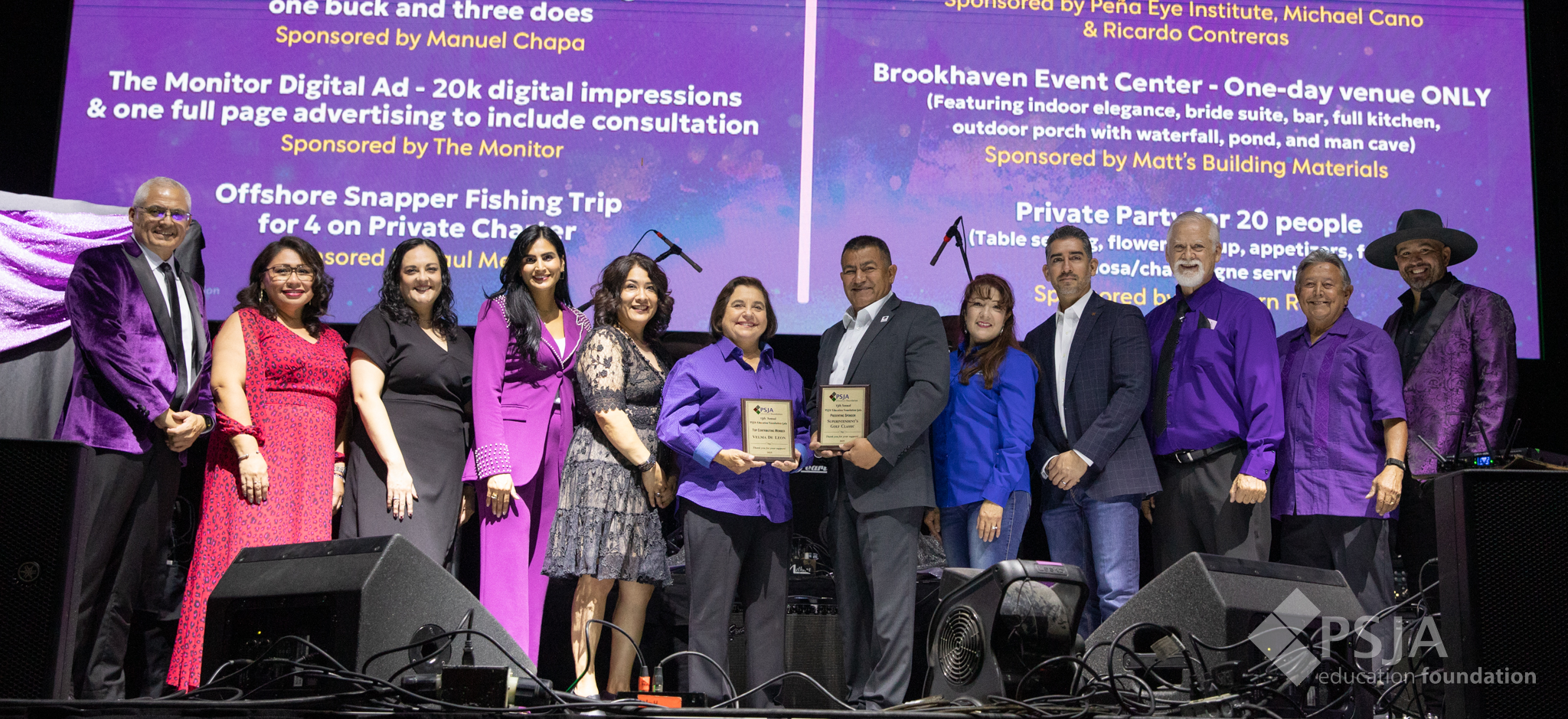 PSJA Education Foundation Hosts 13th Annual Gala Featuring Prince Tribute Band