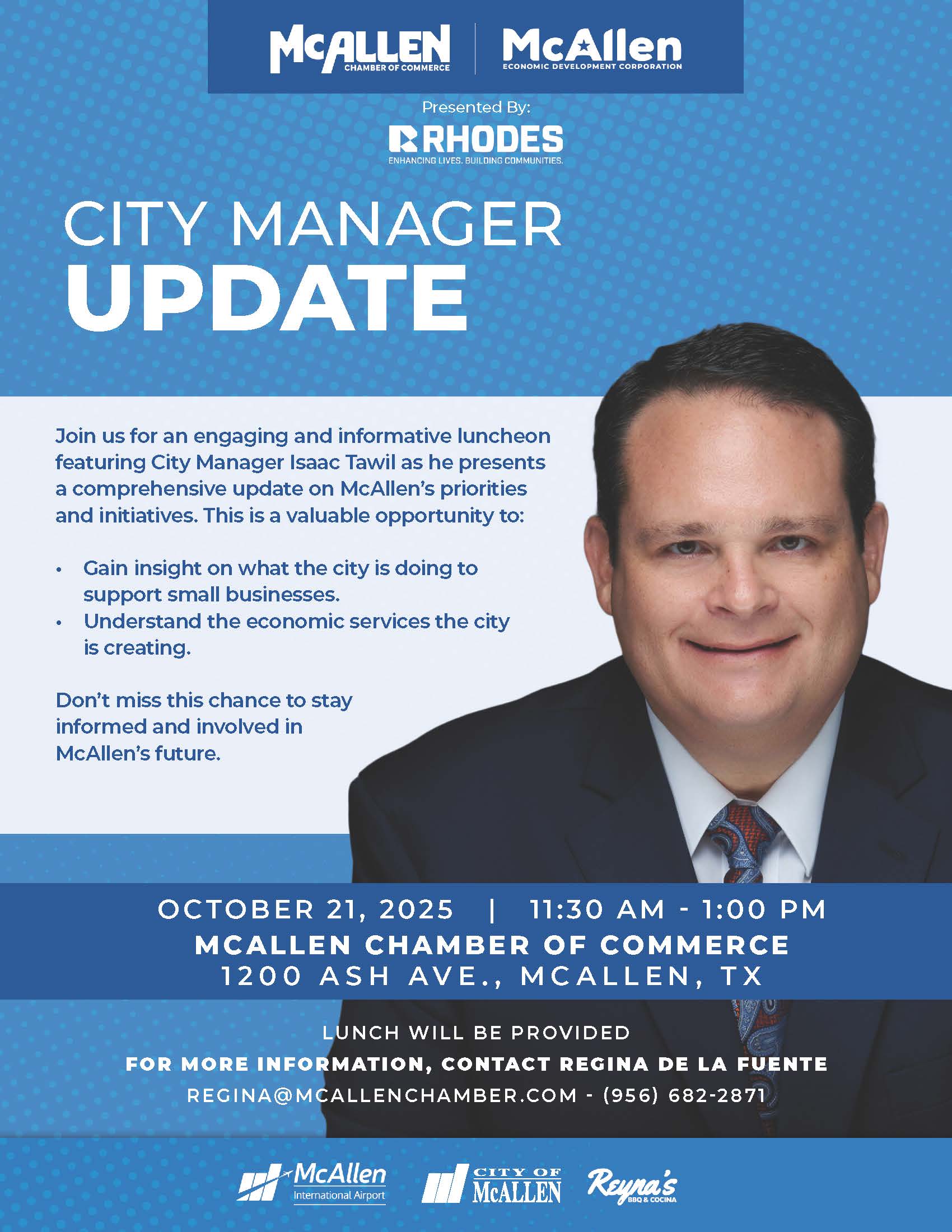City Manager Update Focused on McAllen Priorities and Initiatives