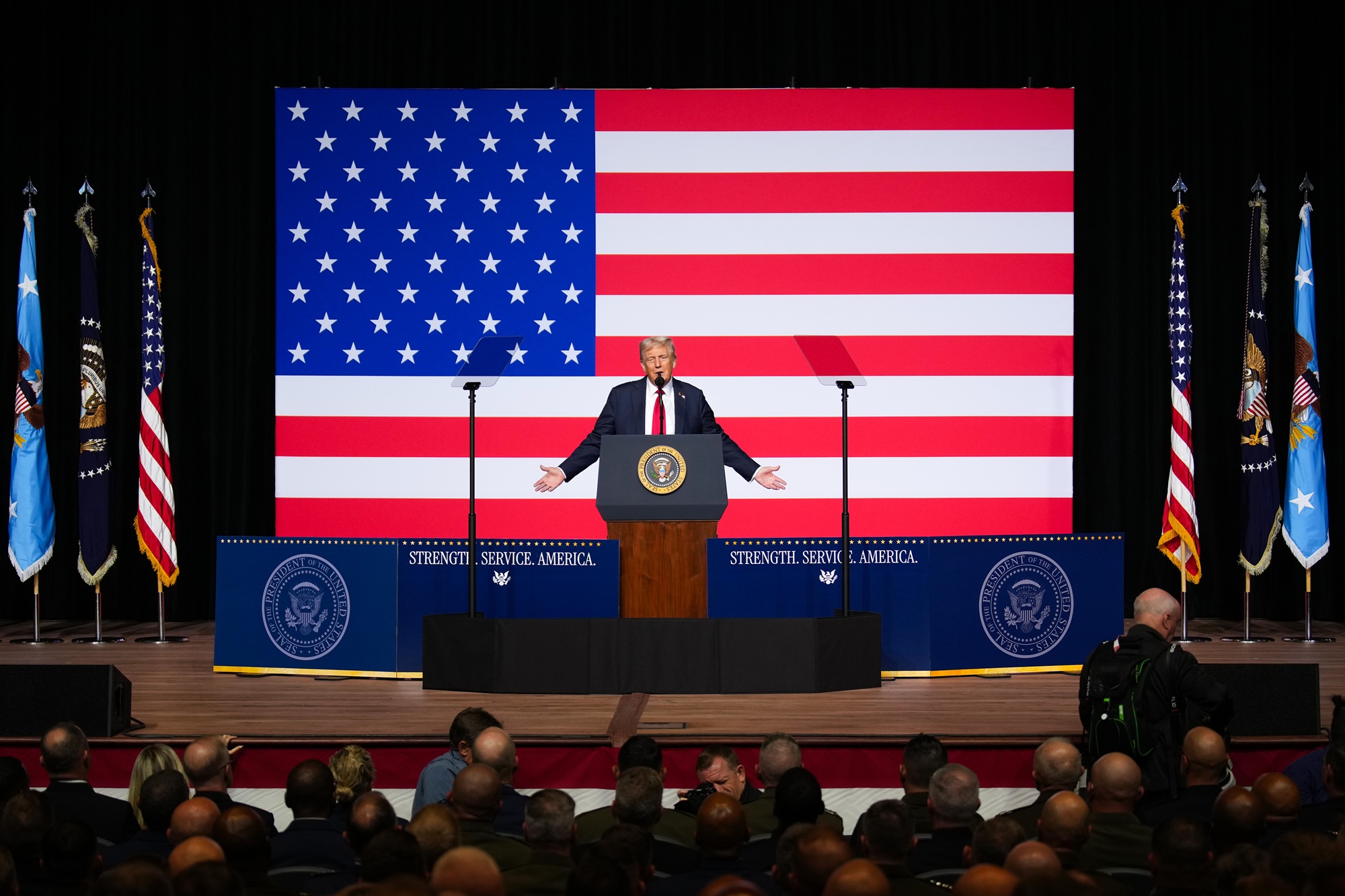 Trump declares war on America
