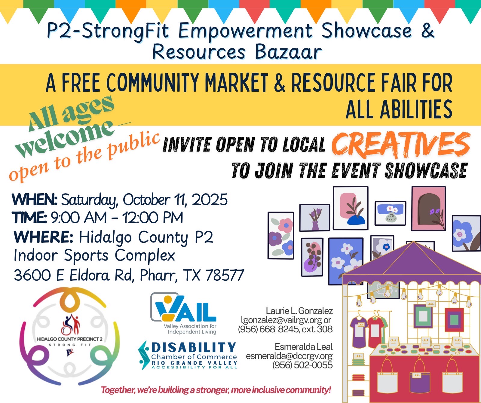 Precinct 2 hosts FREE StrongFit Empowerment Showcase & Resource Bazaar