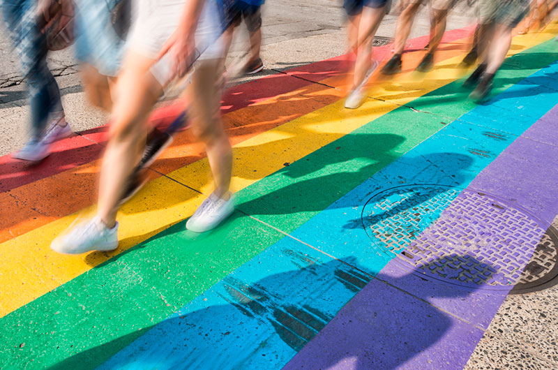 Texas Governor Bans Rainbow Crosswalks, Apparently Colors Are Too Scary