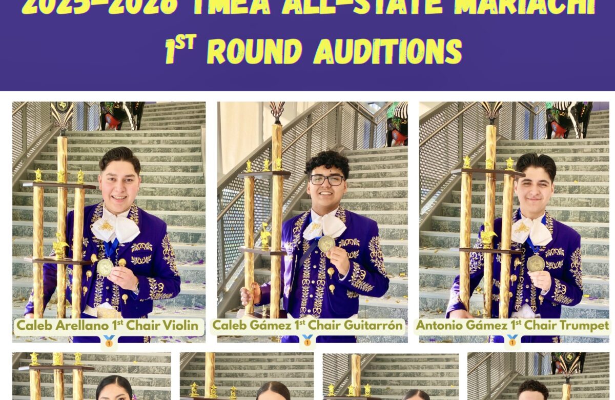 Seven McAllen High students advance in 1st round of state auditions