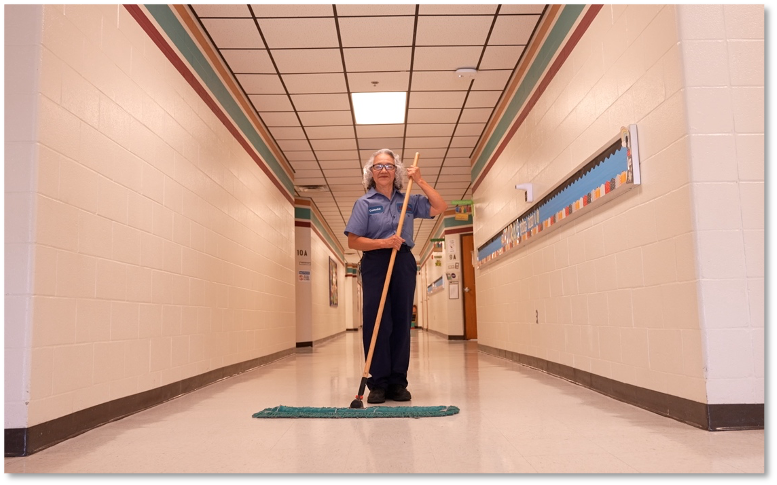Behind the Mission: Celebrating Mission CISD Custodians Who Keep Schools Shining