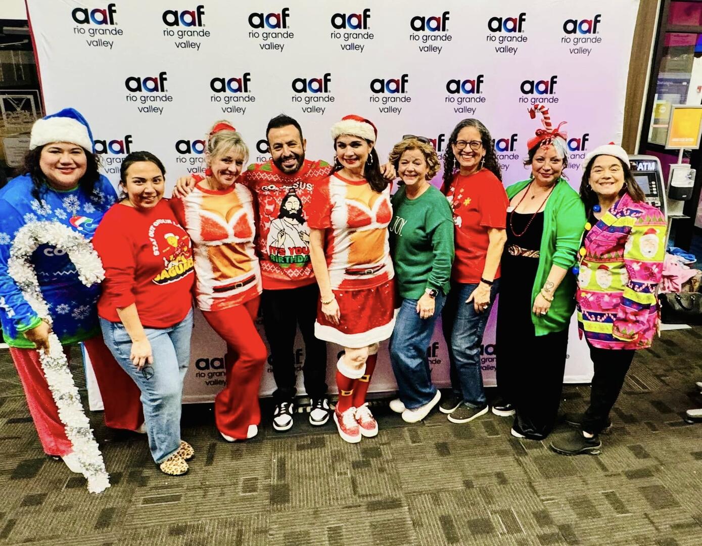 AAF–Rio Grande Valley Keeping It Ugly This Holiday Season While Striking Out Hunger During Its Charity Bowling Tournament