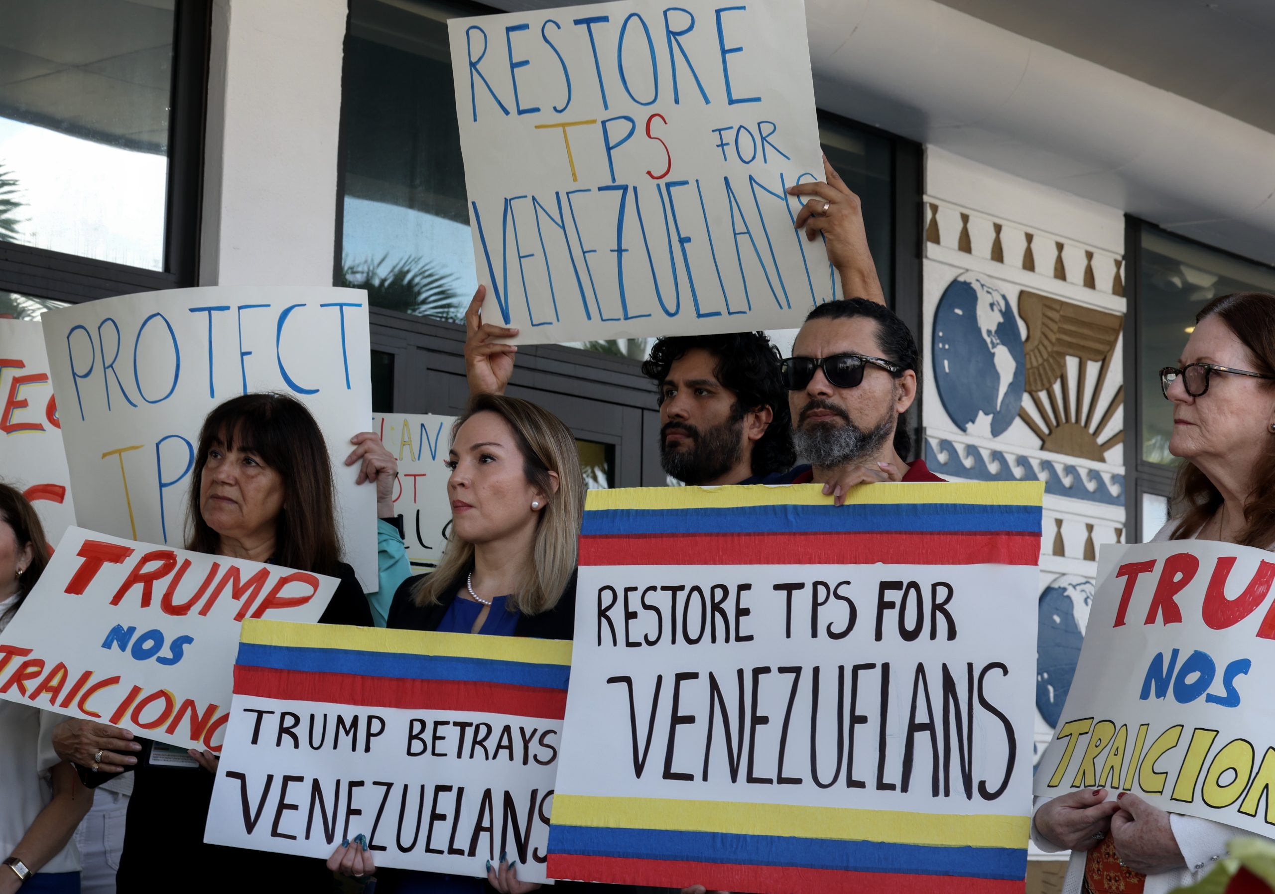 Immigrants’ Rights Advocates Urge Congress to Pass Legislation to Protect Immigrants, as Trump Administration Ends TPS for Venezuelans