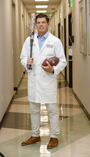Get to Know Dr. Eric Wilkinson: Veteran and Orthopedic Surgeon at DHR Health