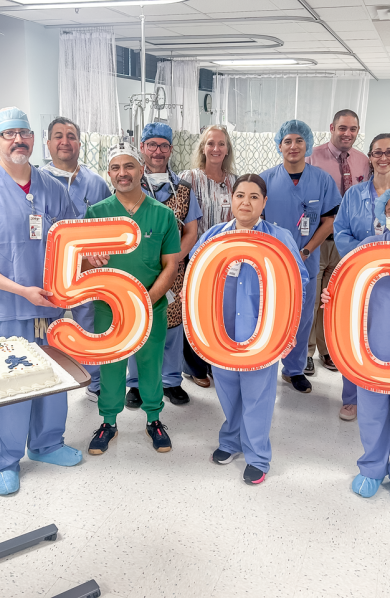 STHS Heart Celebrates 500th Robotic Surgery Milestone